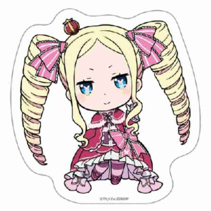 (s)Re:ゼロから始める異世界生活 ダイカットステッカー ベアトリス デフォルメVer. 送料別880円