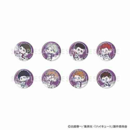 ハイキュー!! わちゃっと!トレーディング缶バッジ 白鳥沢学園