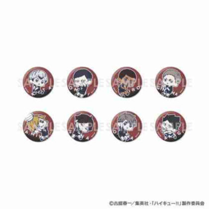 ハイキュー!! わちゃっと!トレーディング缶バッジ 稲荷崎