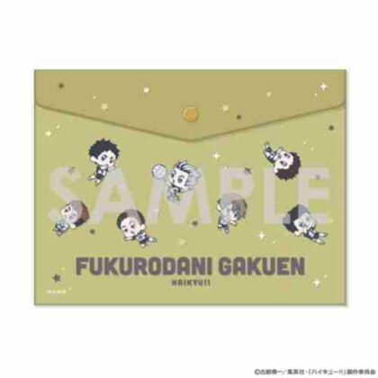 ハイキュー!! わちゃっと!フラットケース 6.梟谷学園