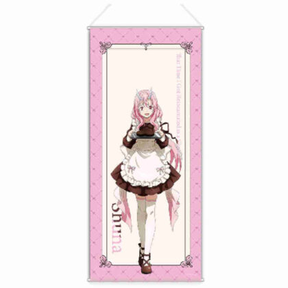 (s)転生したらスライムだった件 描き下ろし BIGタペストリー シュナ 送料別880円