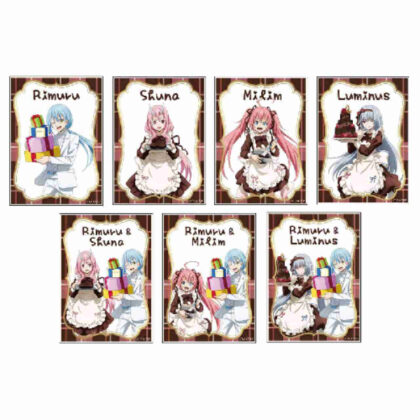 (s)転生したらスライムだった件 描き下ろし トレーディングアクリルカード バレンタインVer. 送料別880円