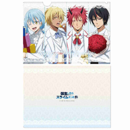 (s)転生したらスライムだった件 描き下ろし クリアファイル ホワイトデーVer. 送料別880円