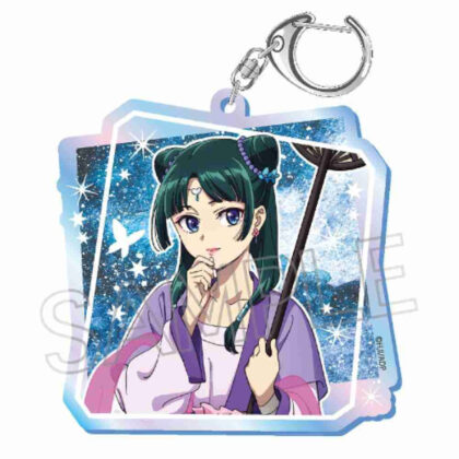 (s)薬屋のひとりごと シャインシリーズ オーロラ アクリルキーホルダー 猫猫B(月精) 送料別880円
