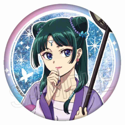 (s)薬屋のひとりごと シャインシリーズ キラキラ缶バッジ 猫猫B(月精) 送料別880円