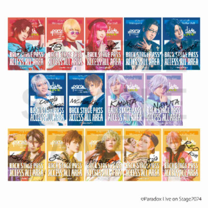 Paradox Live on Stage コラボカフェ in E-DINERトレーディングステッカー