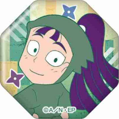 (s)忍たま乱太郎 ガラスマグネット 立花仙蔵 送料別880円