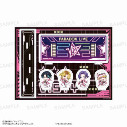(s)Paradox Live アクリルジオラマ きゃらほっぴん! サイバーパンクVer. VISTY 送料別880円