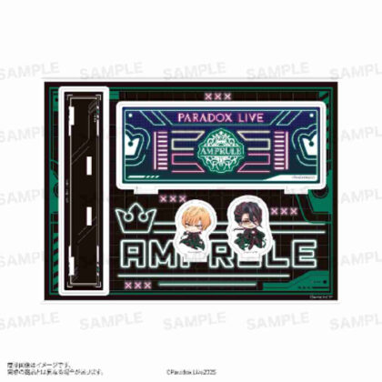 (s)Paradox Live アクリルジオラマ きゃらほっぴん! サイバーパンクVer. AMPRULE 送料別880円