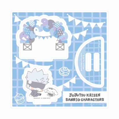 アクリルスタンドプレート｢呪術廻戦 渋谷事変×サンリオキャラクターズ｣06/五条 悟×シナモロール(コラボイラスト)