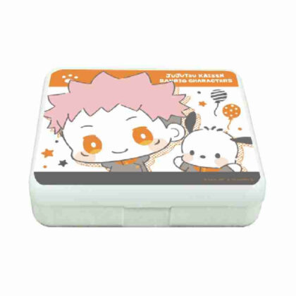 小物ケース｢呪術廻戦 渋谷事変×サンリオキャラクターズ｣01/虎杖悠仁×ポチャッコ(コラボイラスト)