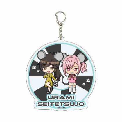 (s)デカアクリルキーホルダー ドルフィンウェーブ 10 浦見製鉄所 ケモミミVer.(ミニキャライラスト) 送料別880円