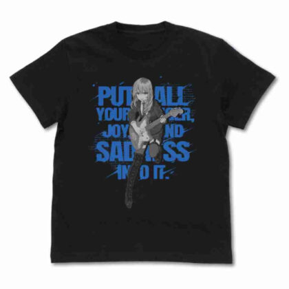 (s)ガールズバンドクライ 河原木桃香｢全部ぶちこめ。｣ Tシャツ ブラック L 送料別880円