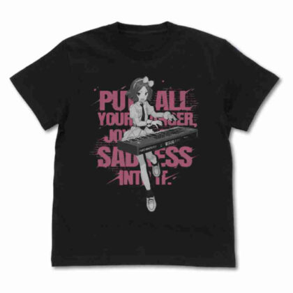 (s)ガールズバンドクライ 海老塚智｢全部ぶちこめ。｣ Tシャツ ブラック M 送料別880円