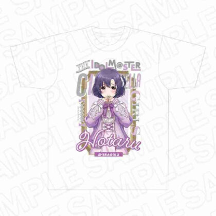 (s)アイドルマスター シンデレラガールズ フルカラーTシャツ 白菊ほたる サブカルファッションVer. 送料別880円