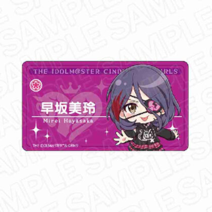(s)アイドルマスター シンデレラガールズ アクリルネームバッジ早坂美玲 サブカルファッション デフォルメVer. 送料別880円