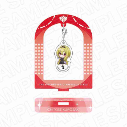 (s)アイドルマスター シンデレラガールズ ふらふらアクリルスタンド 黒埼ちとせ サブカルファッション デフォルメVer. 送料別880円