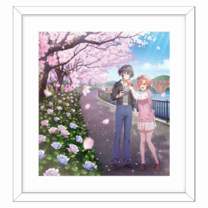 (s)ささやくように恋を唄う 描き下ろし複製原画 木野ひまり&朝凪依 送料別880円