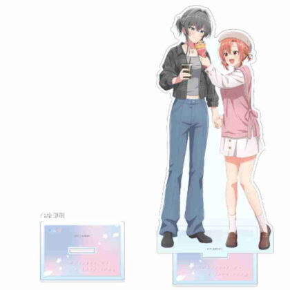 (s)ささやくように恋を唄う 描き下ろし特大アクリルスタンド 木野ひまり&朝凪依 送料別880円