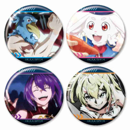 (s)シャングリラ・フロンティア-クソゲーハンター、神ゲーに挑まんとす- 缶バッジ4個セットA 送料別880円