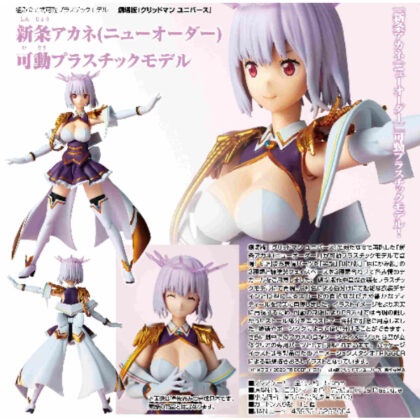 (s)新条アカネ(ニューオーダー)可動プラスチックモデル(劇場版『グリッドマン ユニバース』) 送料別880円