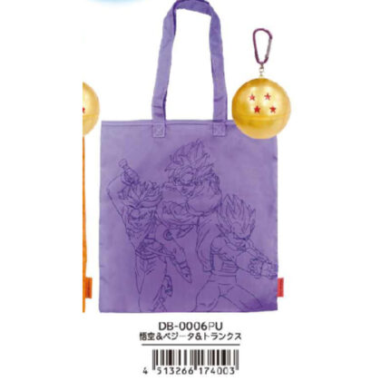 (s)トートバッグINドラゴンボール超3 悟空&ベジータ&トランクス 送料別880円
