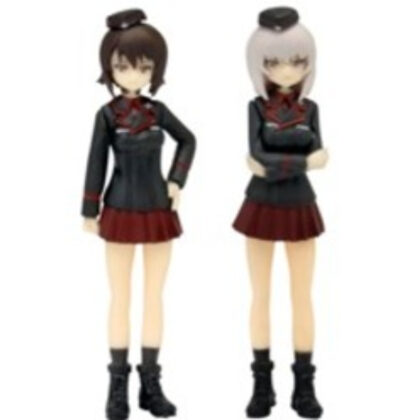 ガールズ&パンツァー劇場版 1/35 黒森峰女学園 西住まほ＆逸見エリカ フィギュアセッ