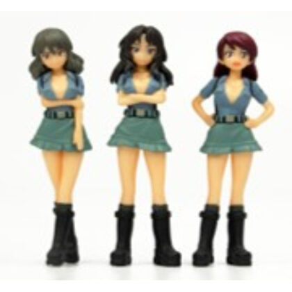 ガールズ＆パンツァー 最終章 1/35青師団高校 フィギュアセット