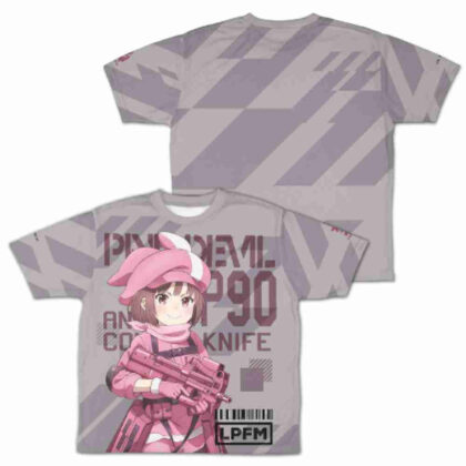 (s)ソードアート・オンライン オルタナティブ ガンゲイル・オンラインII レン 両面フルグラフィックTシャツ XL 送料別880円