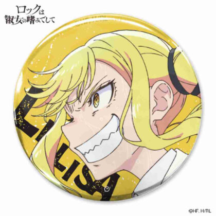 (s)ロックは淑女の嗜みでして 鈴ノ宮りりさ 65mm缶バッジ 送料別880円