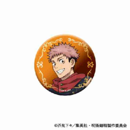 (s)呪術廻戦 第2期 箔押し缶バッジ 虎杖悠仁 送料別880円