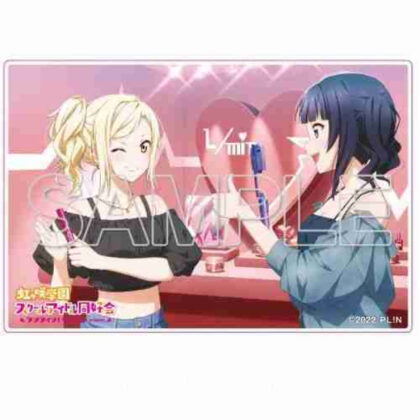 『ラブライブ!虹ヶ咲学園スクールアイドル同好会』ミニアクリルプレート 果林&愛