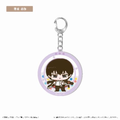 (s)家庭教師ヒットマンREBORN! グリッターアクリルキーホルダー 雲雀恭弥 送料別880円