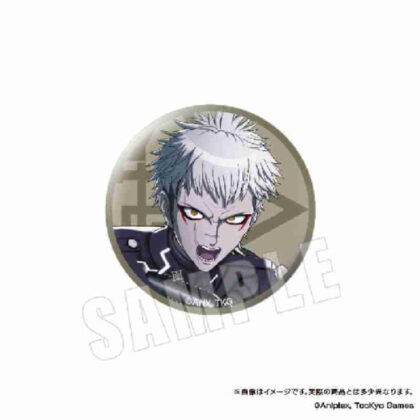 (s)HUNDRED LINE -最終防衛学園- 缶バッジ 02 厄師寺猛丸 送料別880円