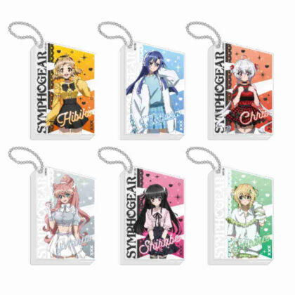 (s)戦姫絶唱シンフォギアXV トレーディング描き下ろしアクリルブロックキーホルダー 地雷系&天使界隈Ver. 送料別880円