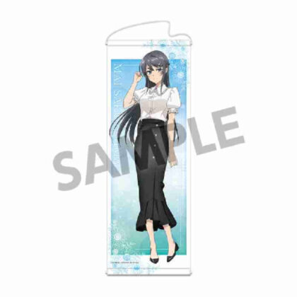 (s)青春ブタ野郎シリーズ 描き下ろしスリムタペストリー桜島麻衣の夏休み 私服Ver. 送料別880円