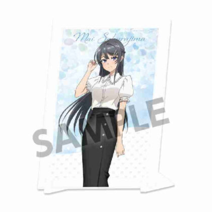 (s)青春ブタ野郎シリーズ 描き下ろしビジュアルアクリルプレート 桜島麻衣の夏休み 私服Ver. 送料別880円