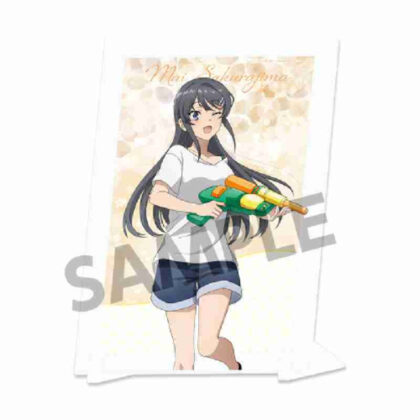 (s)青春ブタ野郎シリーズ 描き下ろしビジュアルアクリルプレート 桜島麻衣の夏休み 水遊びVer. 送料別880円
