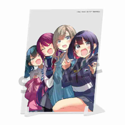 (s)ばっどがーる A6ビジュアルアクリルプレート 原作版集合B 送料別880円