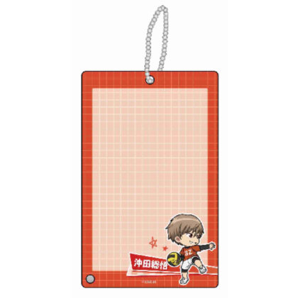 (s)3年Z組銀八先生 アクリルカードホルダー 沖田総悟球技大会 デフォルメVer. 送料別880円