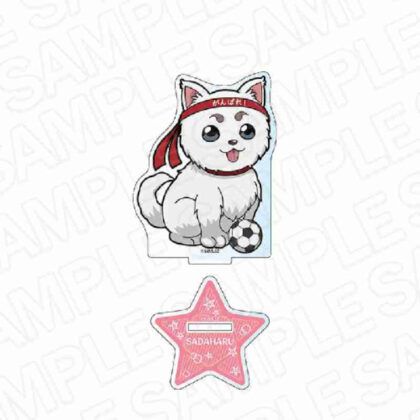 (s)3年Z組銀八先生 アクリルメモスタンド 定春 球技大会 デフォルメVer. 送料別880円