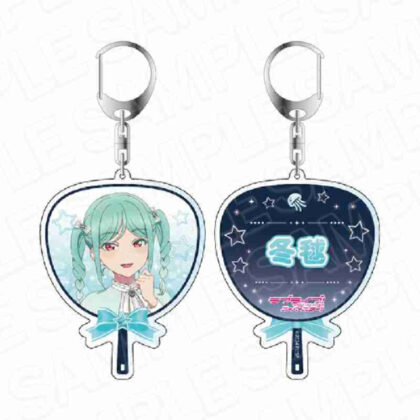 (s)ラブライブ!スーパースター!! 両面キーホルダー 鬼塚冬毬 Twinkle Triangle Ver. 送料別880円