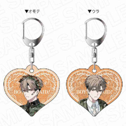 (s)BOYS be MAID!-御曹司メイドボーイ部の日日-両面キーホルダー 雨鬼籠 送料別880円