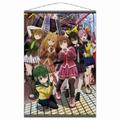 (s)もめんたりー・リリィ B2タペストリー 集合Ver. 2 送料別880円