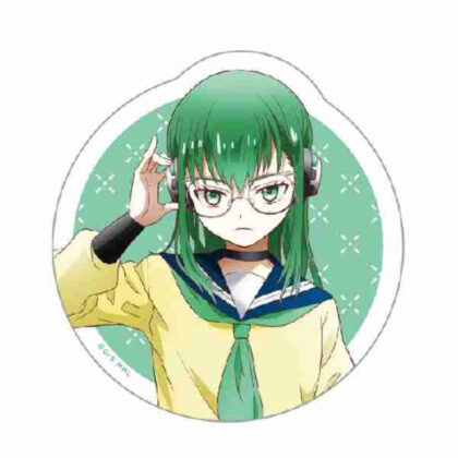 (s)もめんたりー・リリィ ダイカットステッカー 薄墨ひなげし 送料別880円