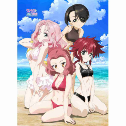 (s)ガールズ&パンツァー 最終章 B2タペストリー ローズヒップ&クランベリー&バニラ&ピーチ/水着 送料別880円