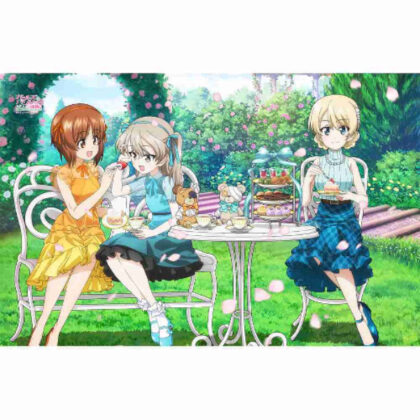(s)ガールズ&パンツァー 最終章 描き下ろしタオルケットお茶会 送料別880円