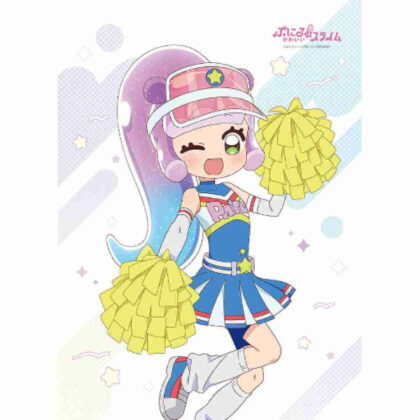 (s)ぷにるはかわいいスライム 描き下ろしB2タペストリー チアリーダーのかわいいぷにる Wスエード 送料別880円