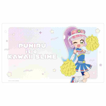 ぷにるはかわいいスライム 描き下ろしラバーマット チアリーダーのかわいいぷにる