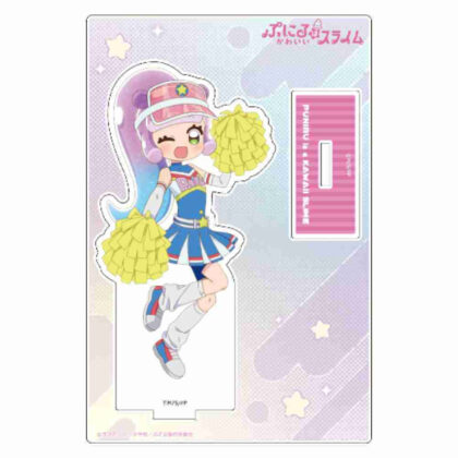 (s)ぷにるはかわいいスライム 描き下ろしアクリルスタンド チアリーダーのかわいいぷにる 送料別880円